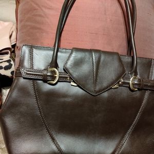 Via Spiga Brown leather purse.  $150
